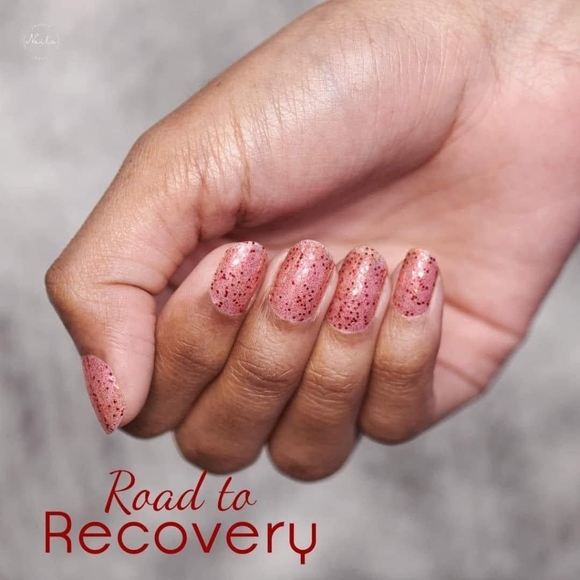 ✨️3 for $30 NWT Retired & Rare Color Street "Road To Recovery" Nail Strips - Picture 7 of 11
